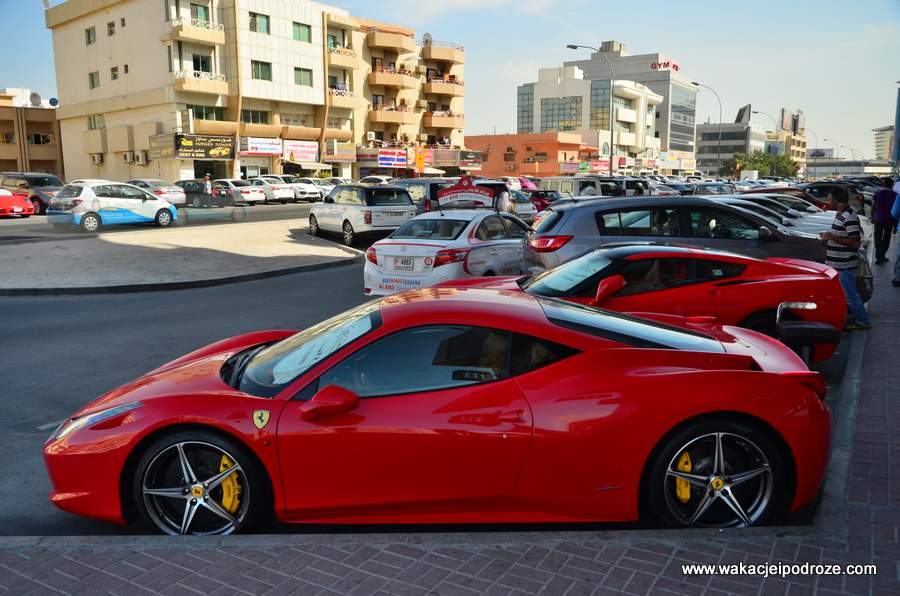 Takie samochody jeżdżą po ulicach Dubaju