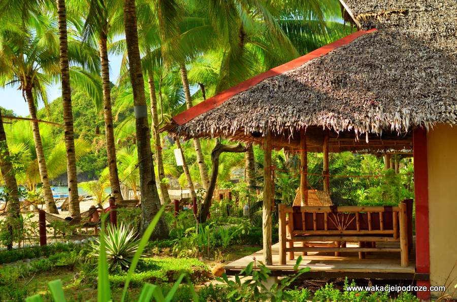 Filipiny - domek na plaży